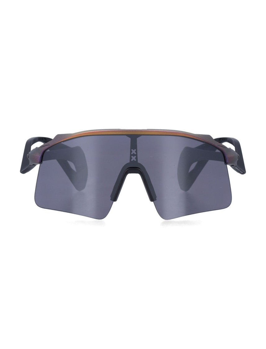Oakley Wraparound Sunglasses With Flexible O-Matter™ Frame And Adjustable Nose Bridge