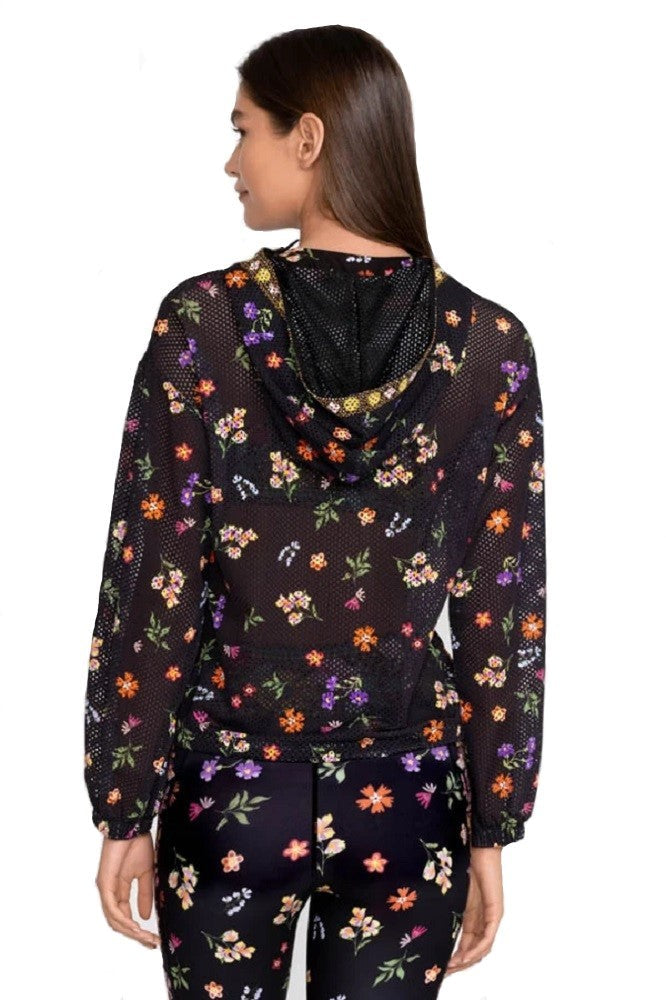 Johnny Was Nani Patch Pocket Mesh Jacket - A0823-4