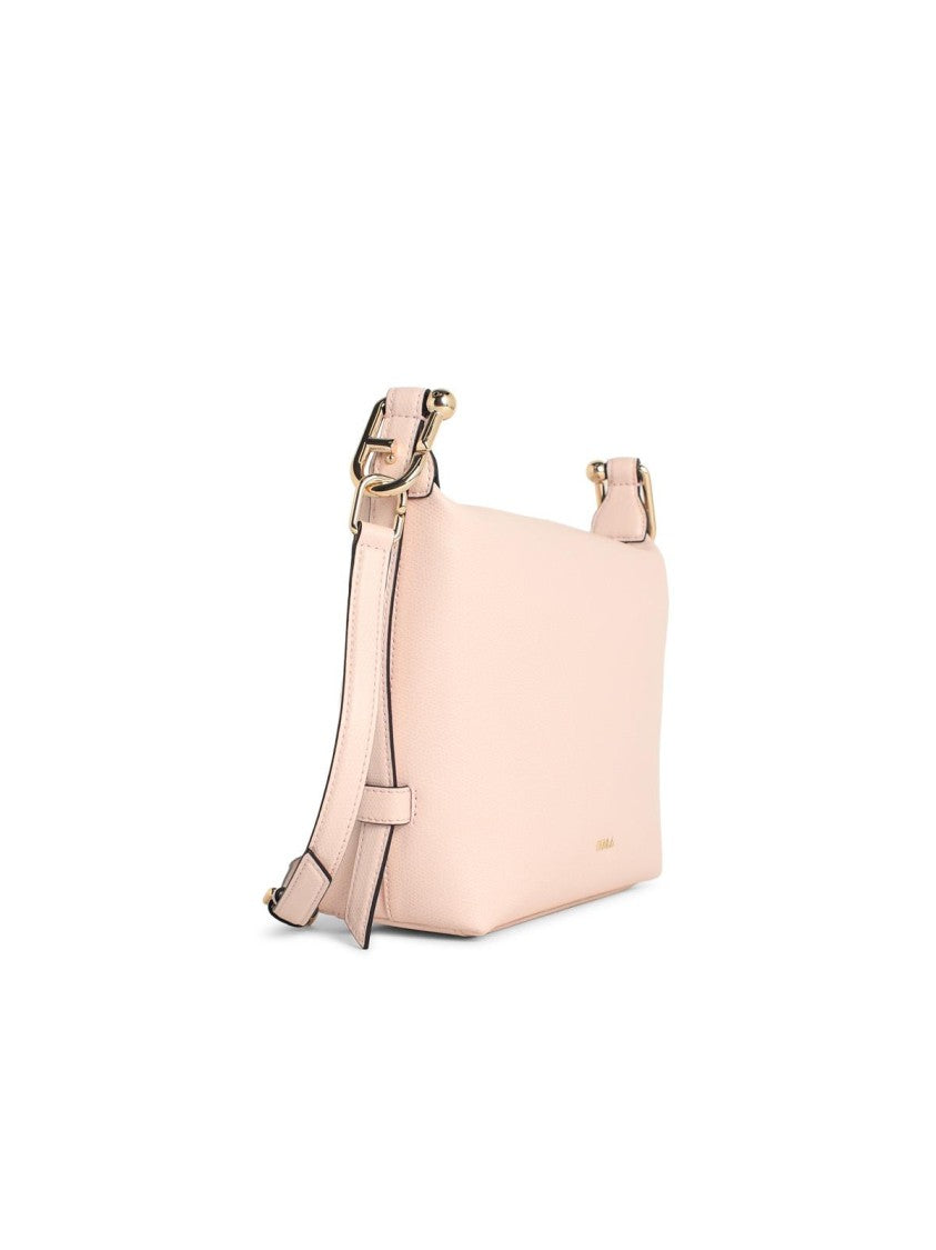 Furla Mini 'Tonie' Shoulder Bag In Pink Leather