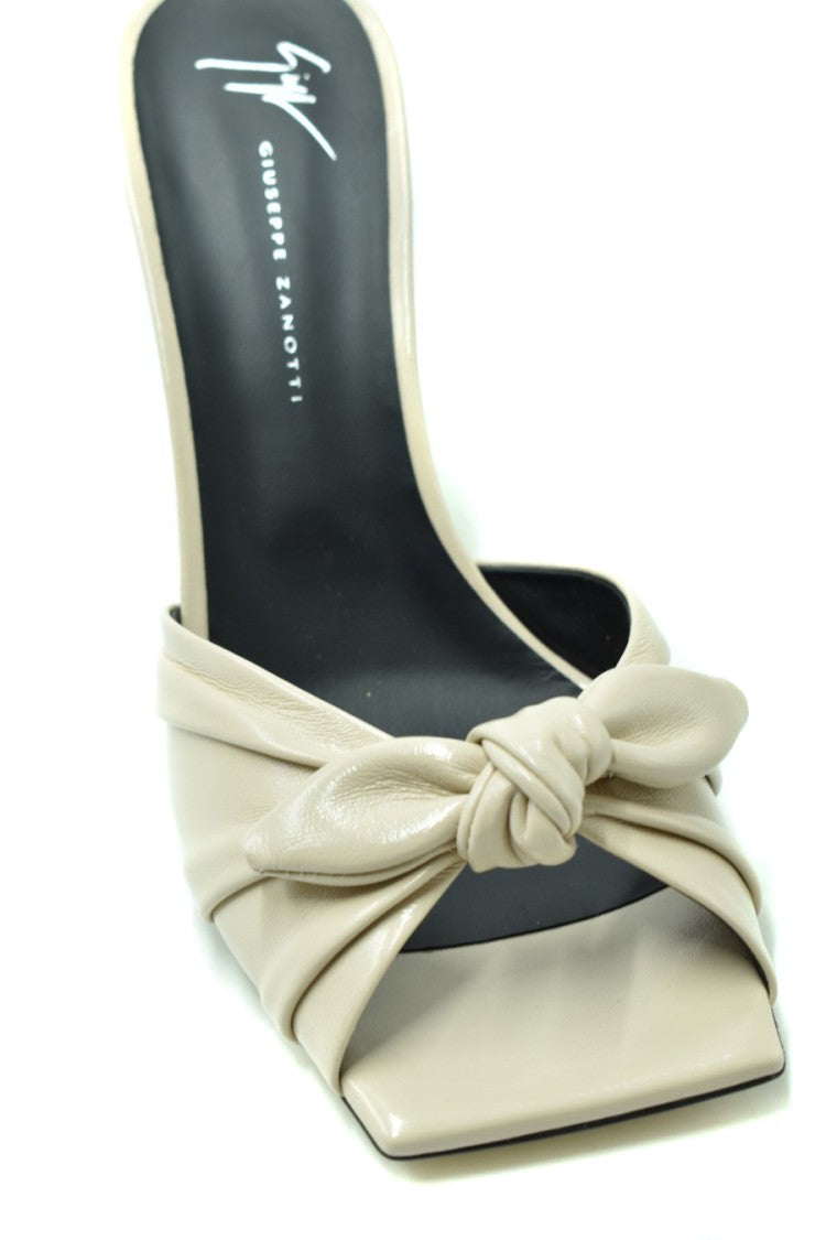 Giuseppe Zanotti Vanilla Leather Heeled Sandal
