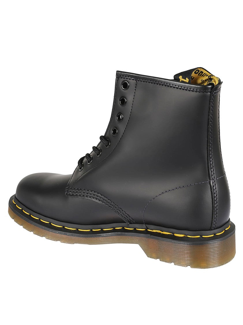 Dr. Martens Black Leather Ankle Boots