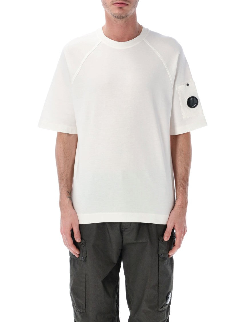 C.P. Company Light Fleece Short Sleeve Knit Top