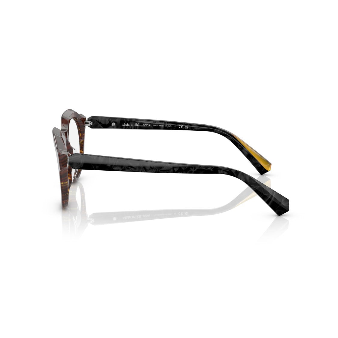 Luxottica 3156 Vista Bold Round Tortoiseshell Sunglasses With Geometric Edge