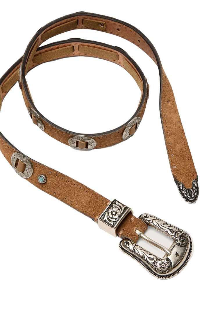 Golden Goose Washed Nubuck Belt