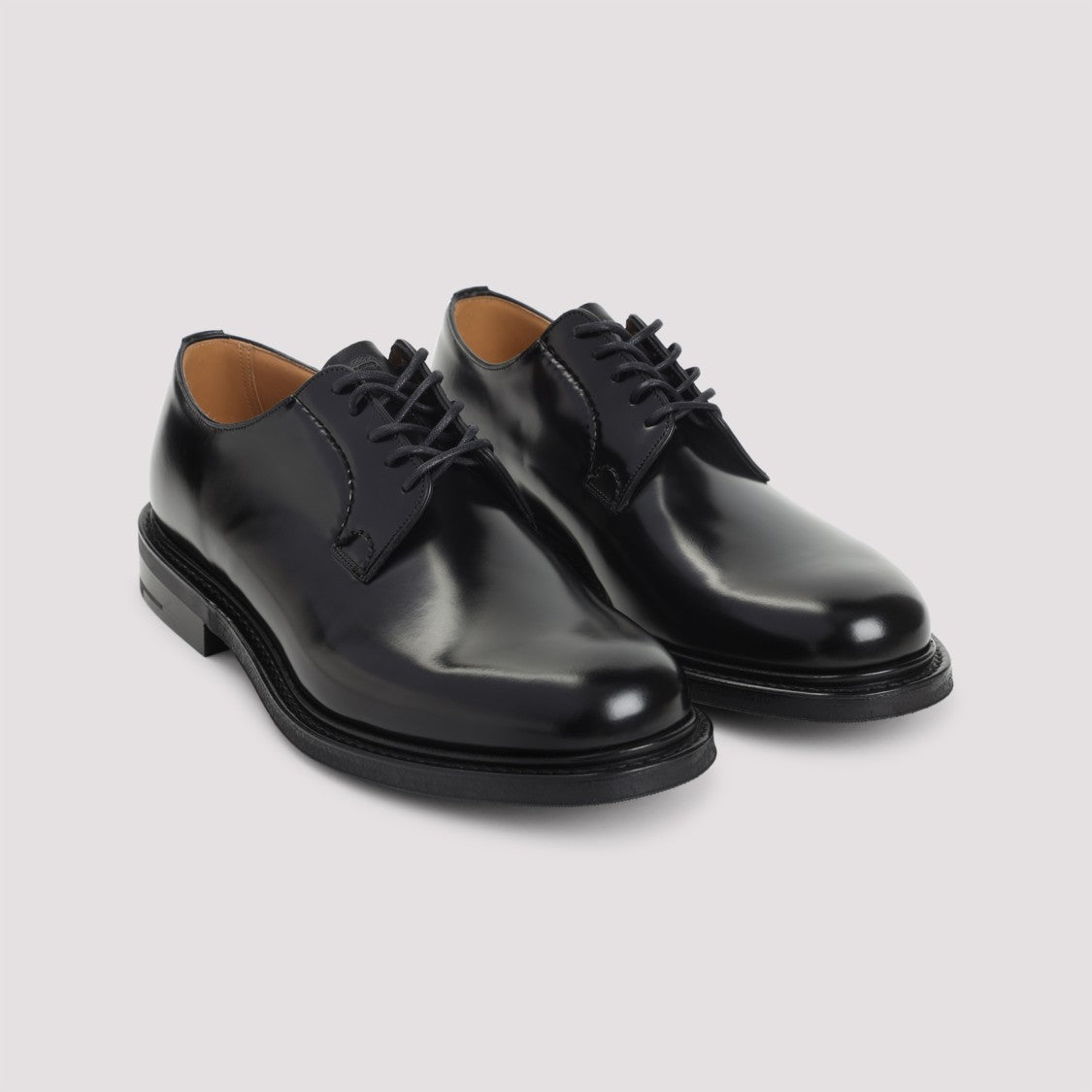 Church's Shannon R 2.0 Black Calf Leather Derbies
