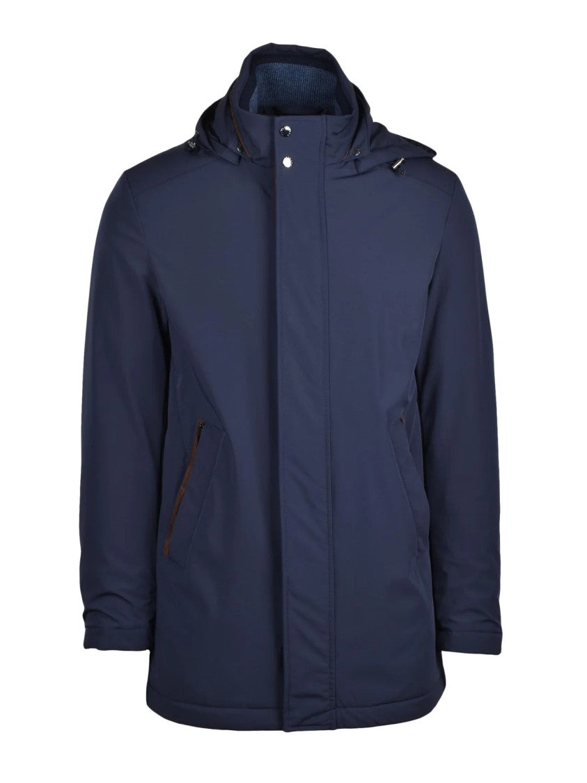 Paul & Shark Blue Typhoon 4X4 Stretch Waterproof Jacket