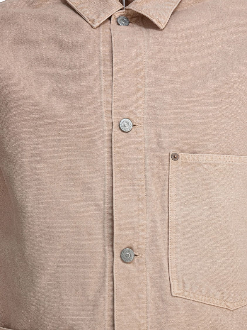 Kaptain Sunshine Beige Relaxed Fit Jacket