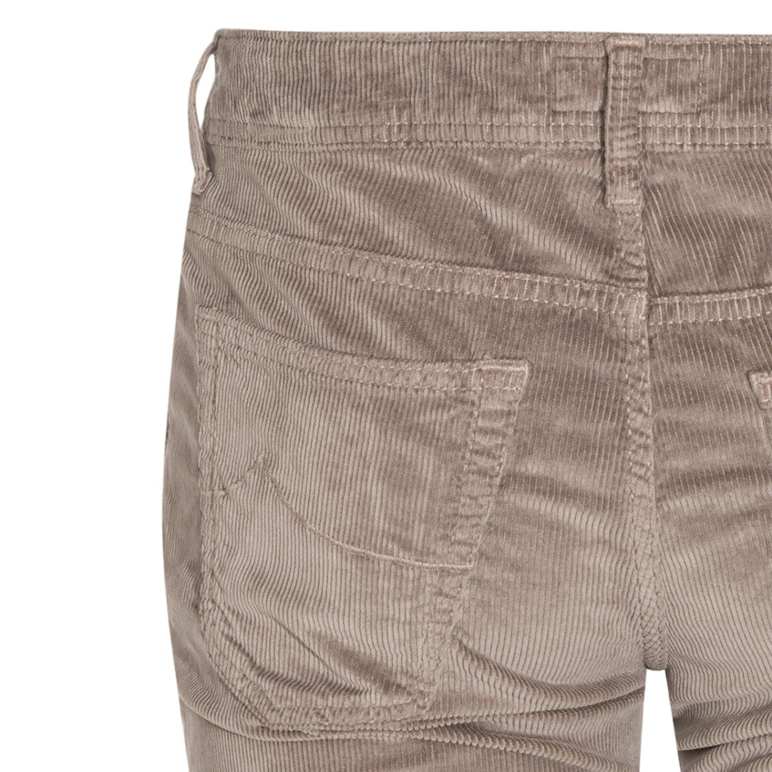 Jacob Cohen Slim-Fit Taupe Corduroy Trousers With Five-Pocket Design