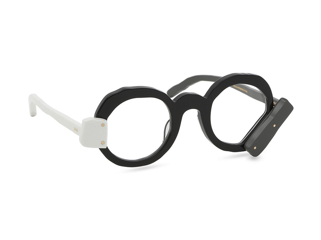 Masahiro Maruyama Mm-0096 Oversized Geometric Round Eyeglasses