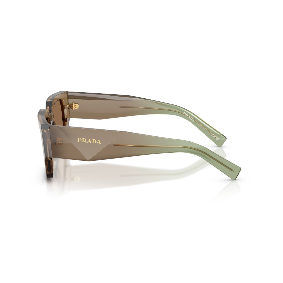Prada 0Pr B17s Oversized Rectangular Acetate Sunglasses