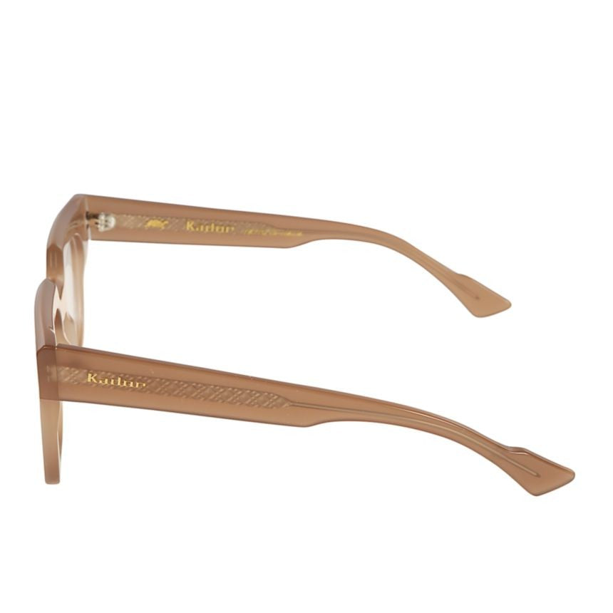 Kador Gold Tanya Translucent Square Sunglasses