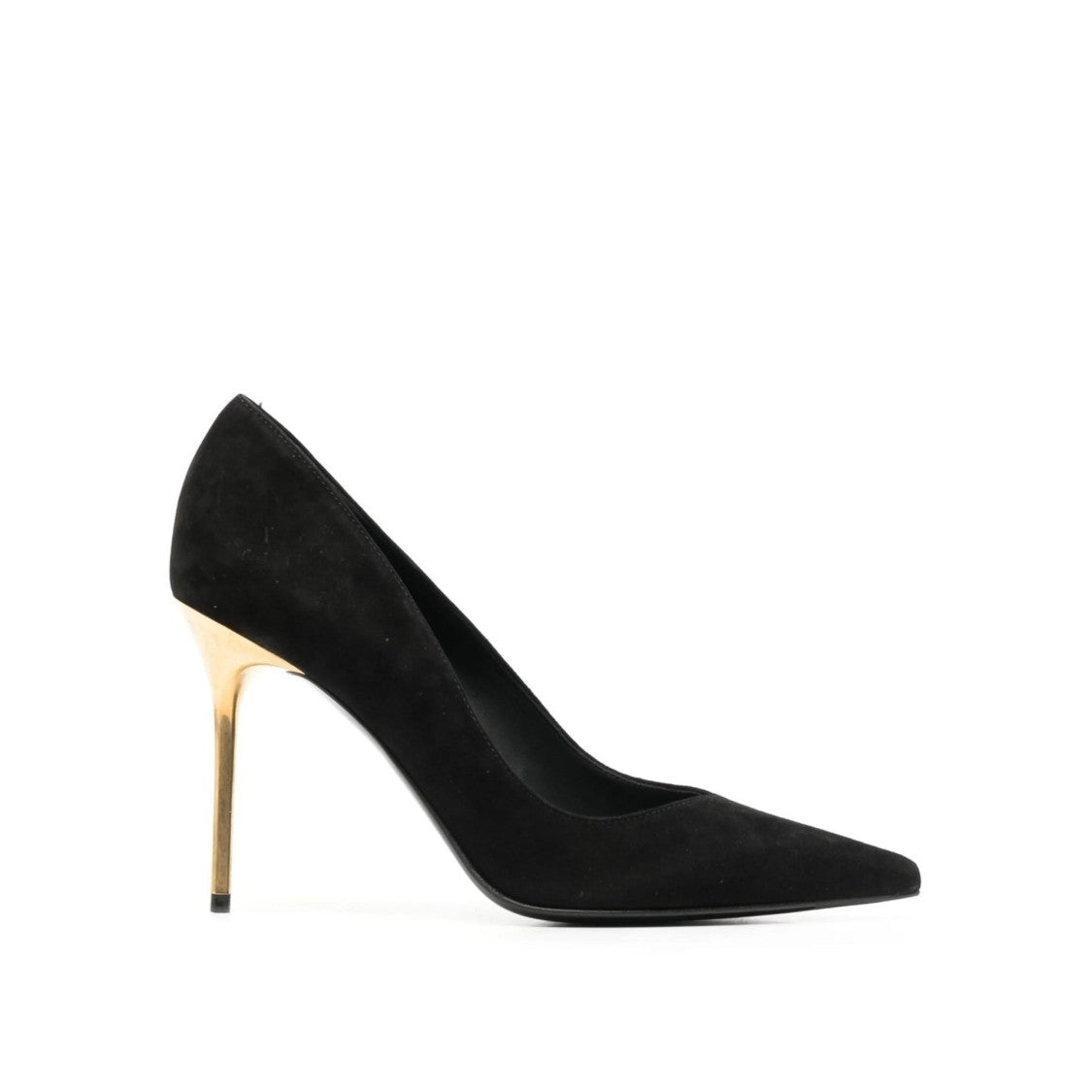 Balmain Pointed Toe Suede Pumps