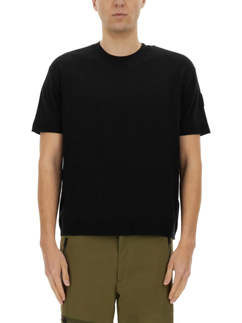 Moncler Lightweight Knit Blending Cotton And Silk