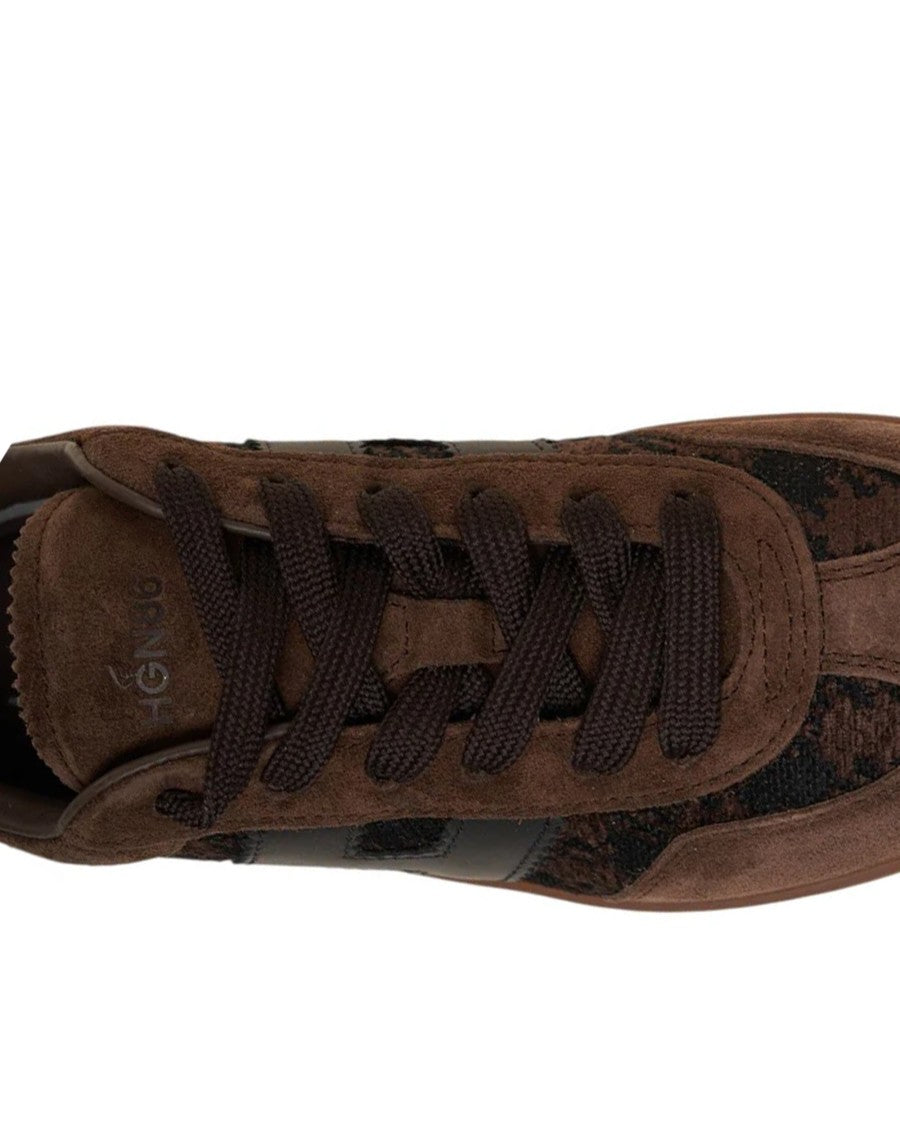 Hogan Brown Hogan Cool Suede Sneakers