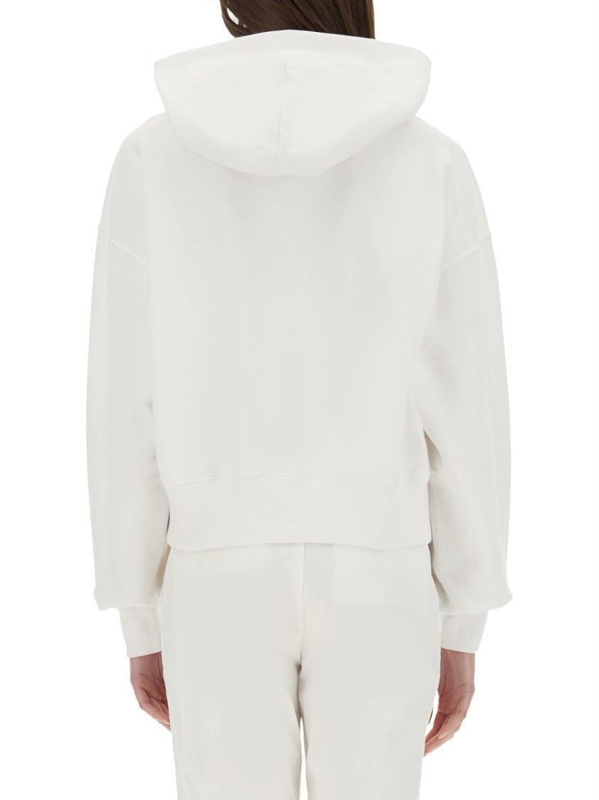 Gucci Regular Fit Cotton Sweatshirt With Intricate Embroidery