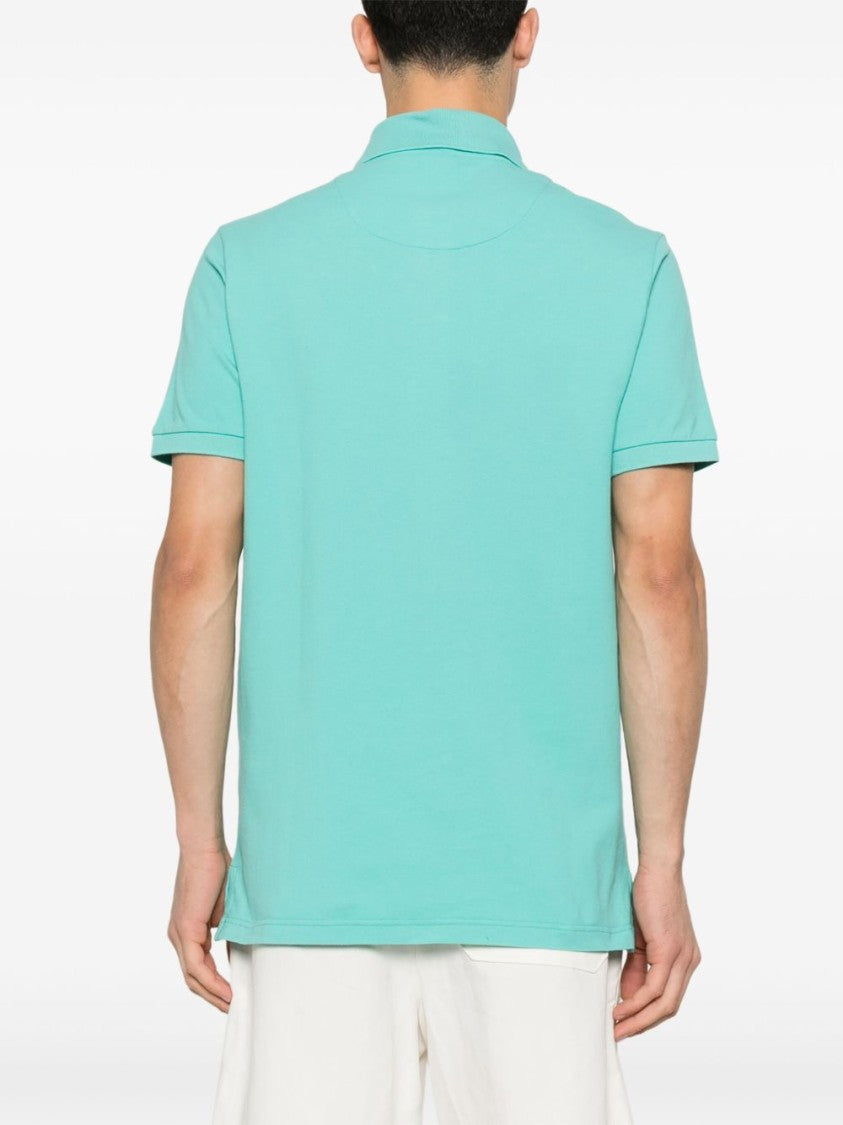 Etro Polo Shirt With Paisley Pattern Collar