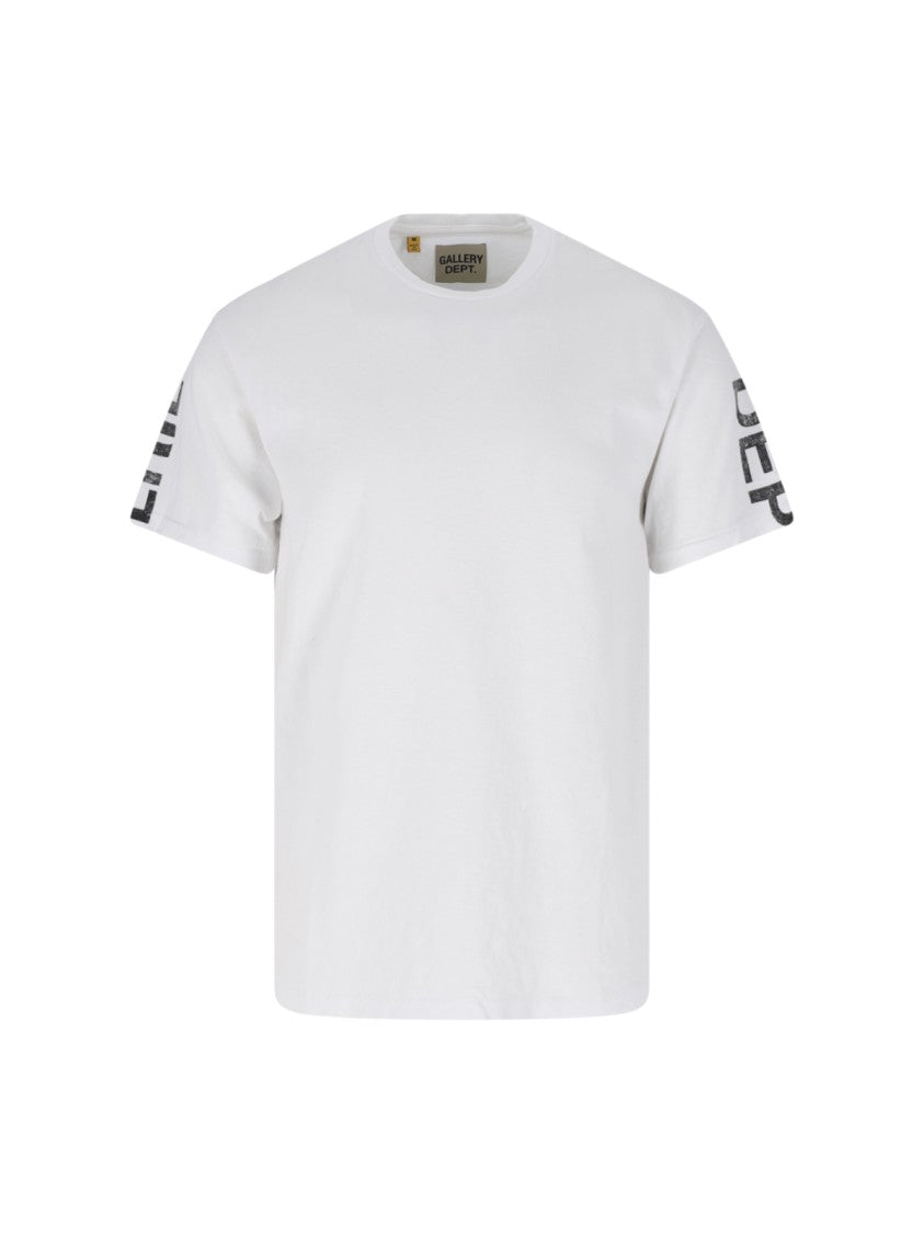 Gallery Dept. White Graphic Logo Detail T-Shirt