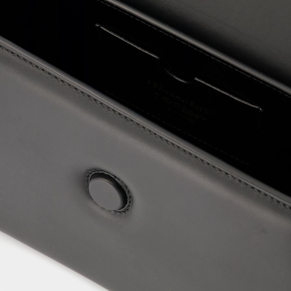 Off-White Burrow 24 Hobo Bag - Black/Clear - Leather