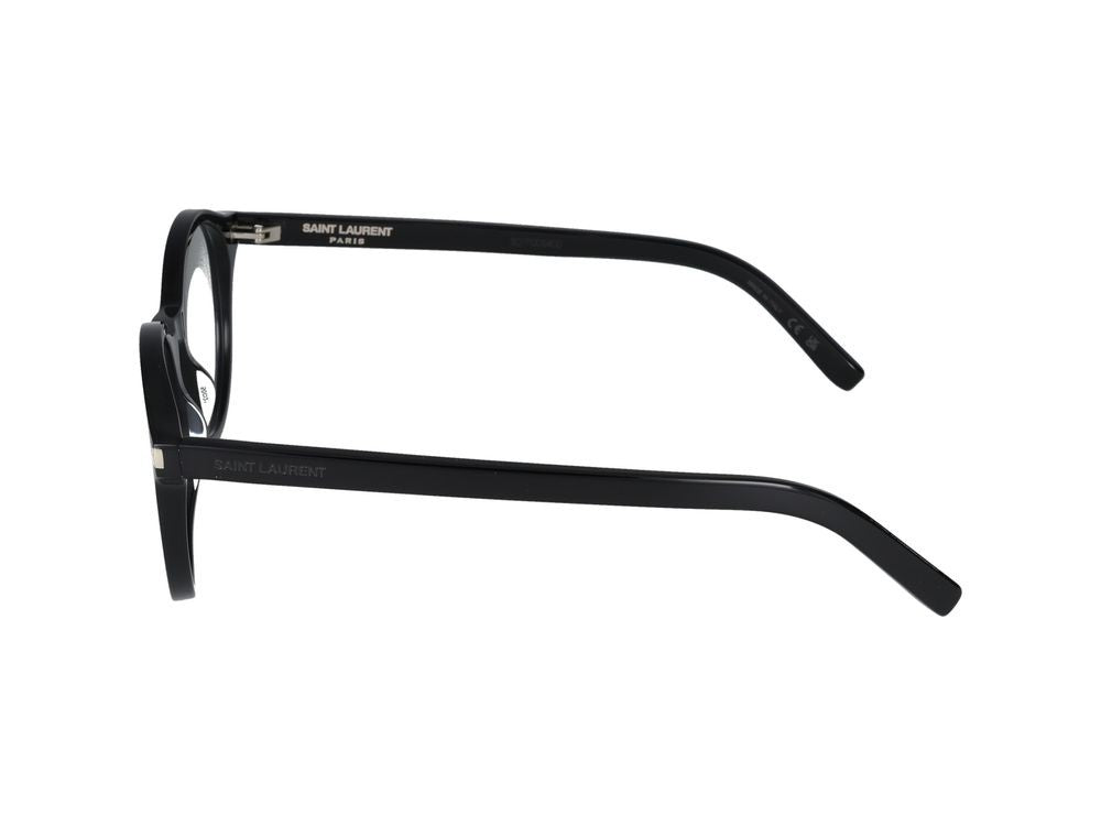 Saint Laurent Eyeglasses Saint Laurent Sl 521 Opt 001 Black Black Transparent 50/21/145