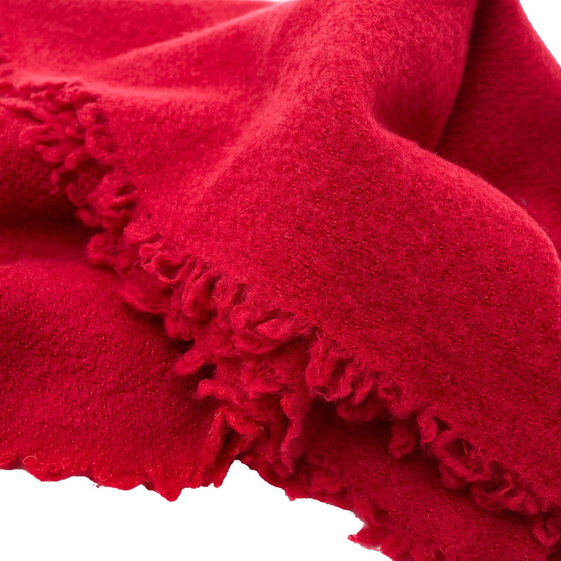 Faliero Sarti Pablo Fringed Wool-Silk Scarf