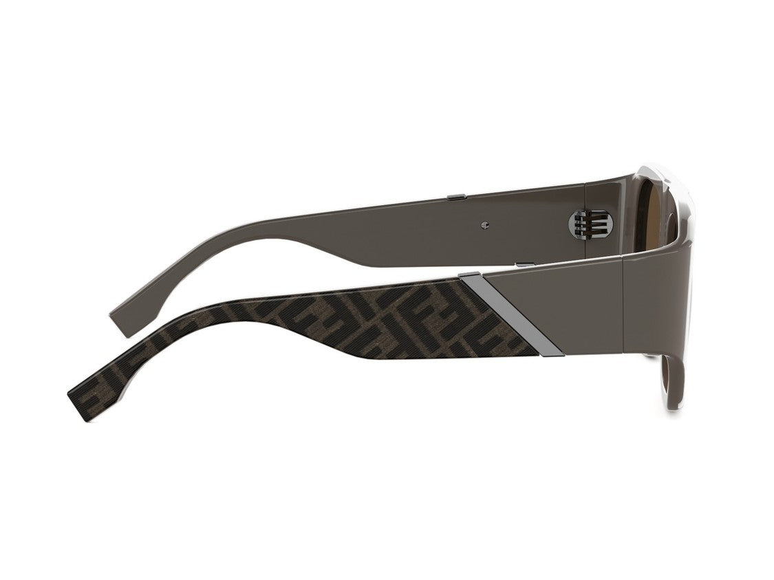 Fendi Fe40198i Oversized Square Gradient Sunglasses