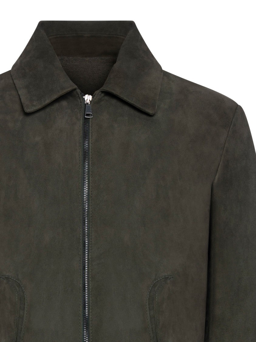 Franzese Collection Suede Lambskin Jacket With Wool Lining