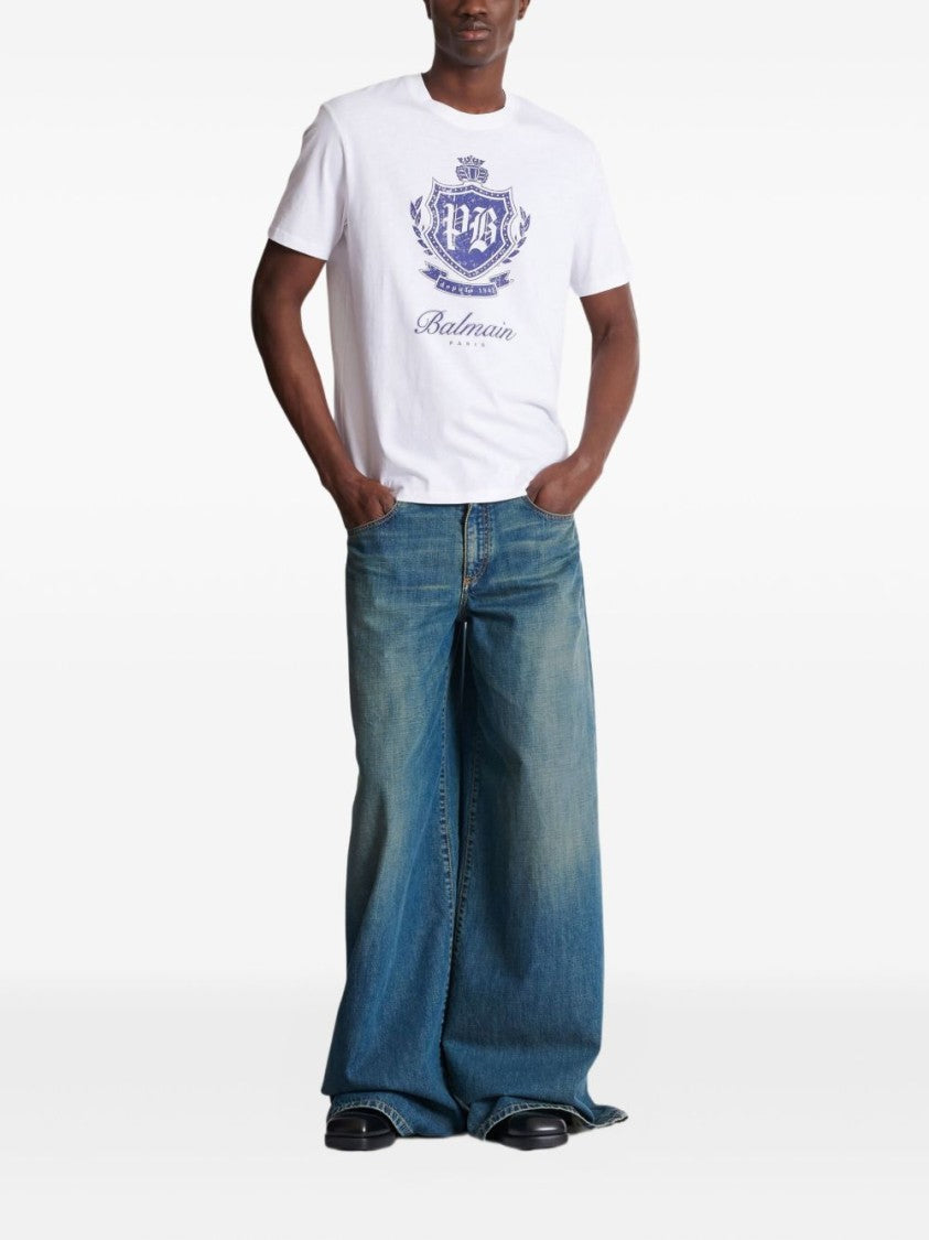 Balmain Graphic-Print T-Shirt