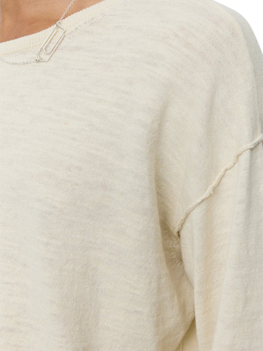 Mfpen Beige Companion Cotton Textured-Knit Jumper