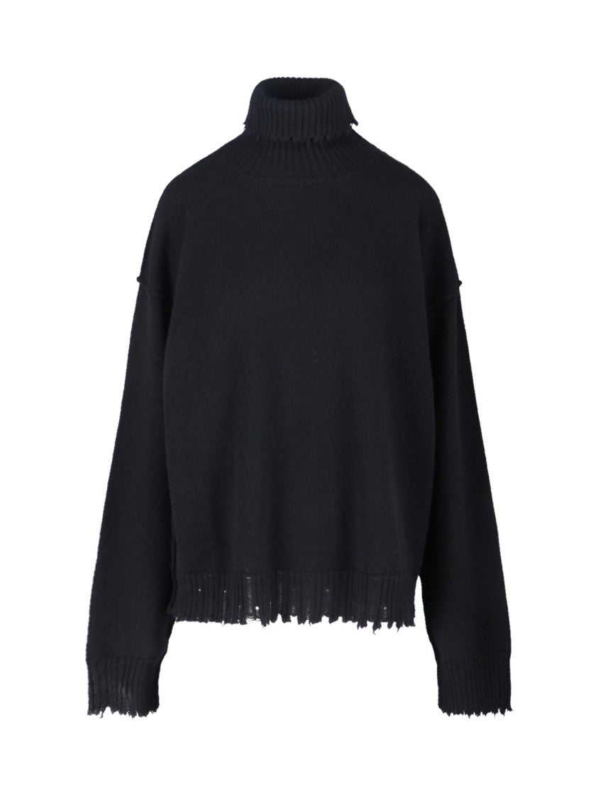 Uma Wang Turtleneck Sweater – Black