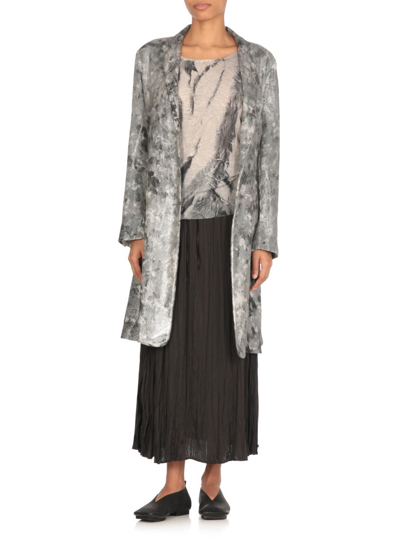 Avant Toi Grey Silk Blend Sweater