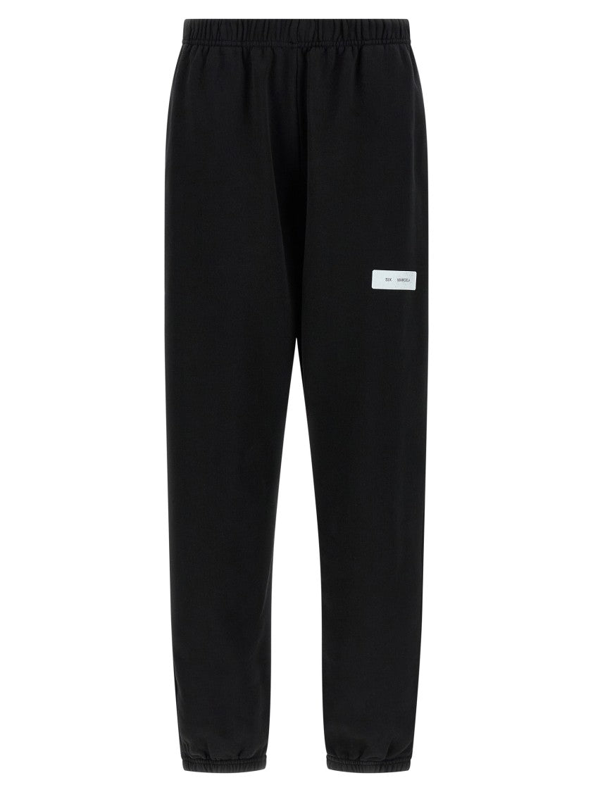Mm6 By Maison Margiela Cotton Sweatshirt Joggers With Elastic Waistband