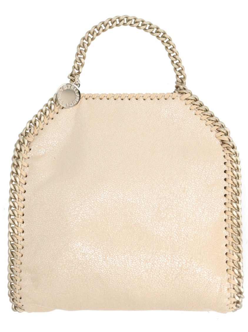 Stella Mccartney Falabella Micro Textured Metallic Edge Shoulder Bag