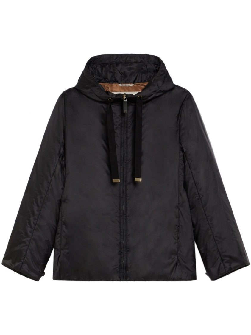 Max Mara Greenh Boxy Hooded Zip Jacket