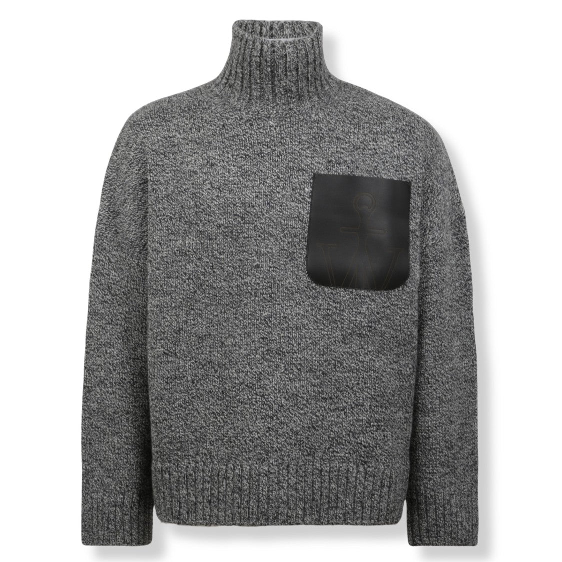 J. W. Anderson High-Neck Sweater With Front Pocket