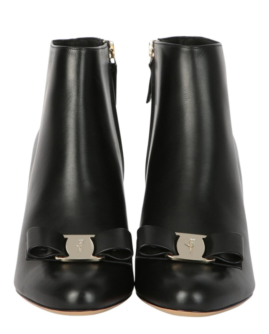 Ferragamo Vara Bow Ankle Boots - Narrow Width