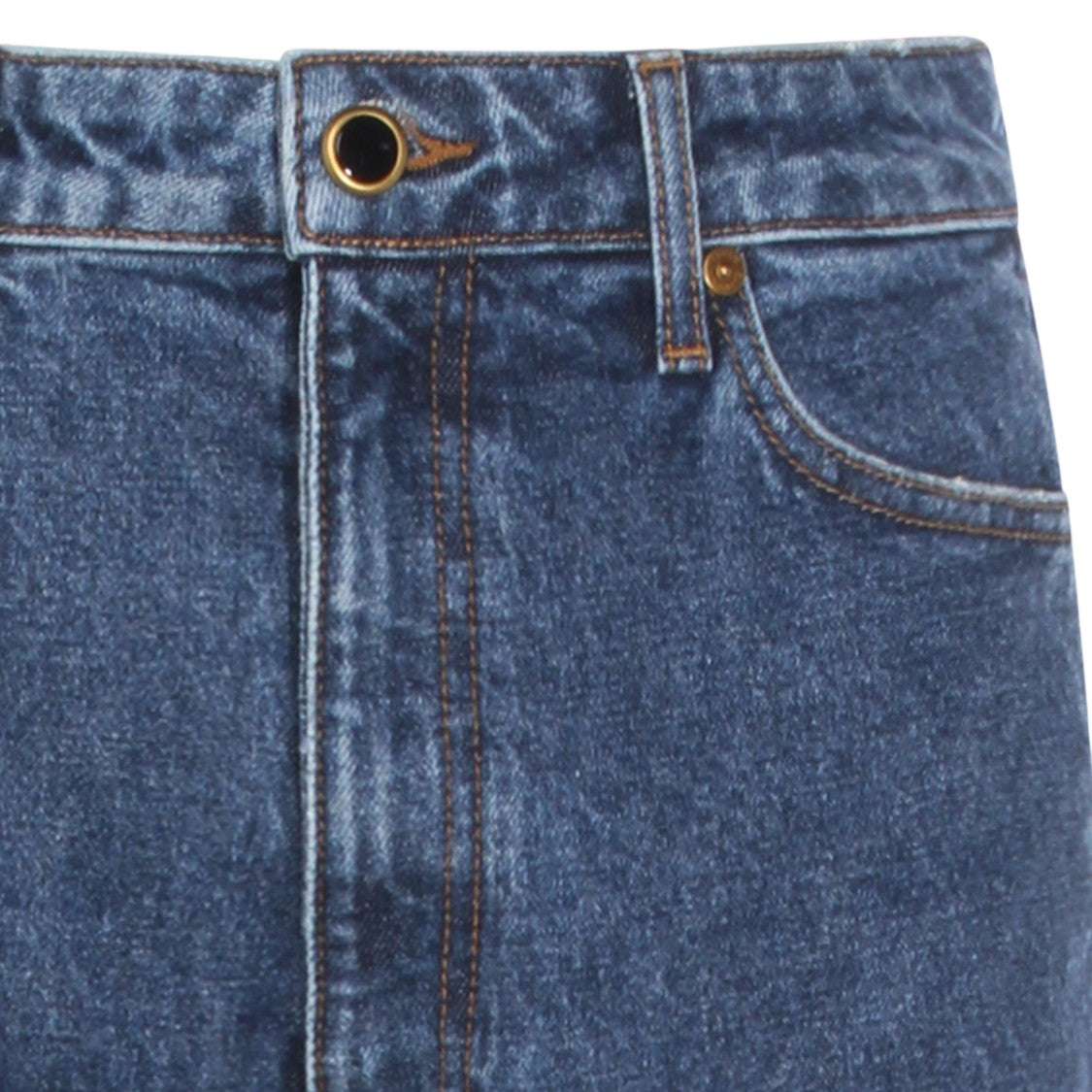 Khaite Straight-Leg Denim Jeans With Classic Five-Pocket Design