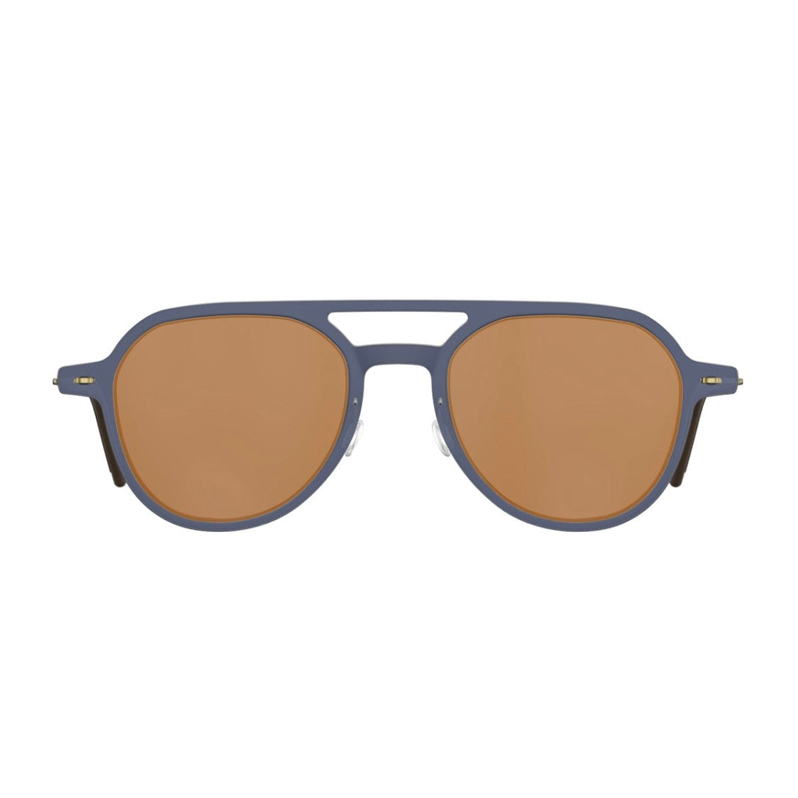Lindberg Blue Matte Acetate Sunglasses