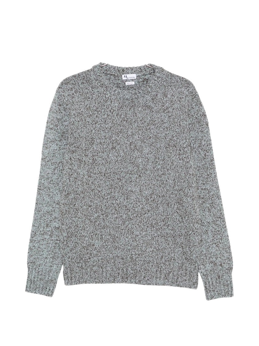 Doppiaa Marl-Knit Crew-Neck Sweater
