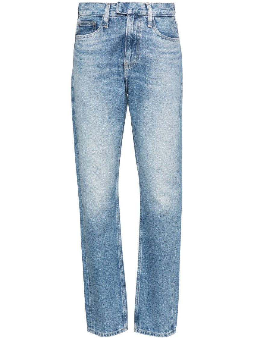 Calvin Klein Jeans Light Blue Skinny Jeans With Five-Pocket Design