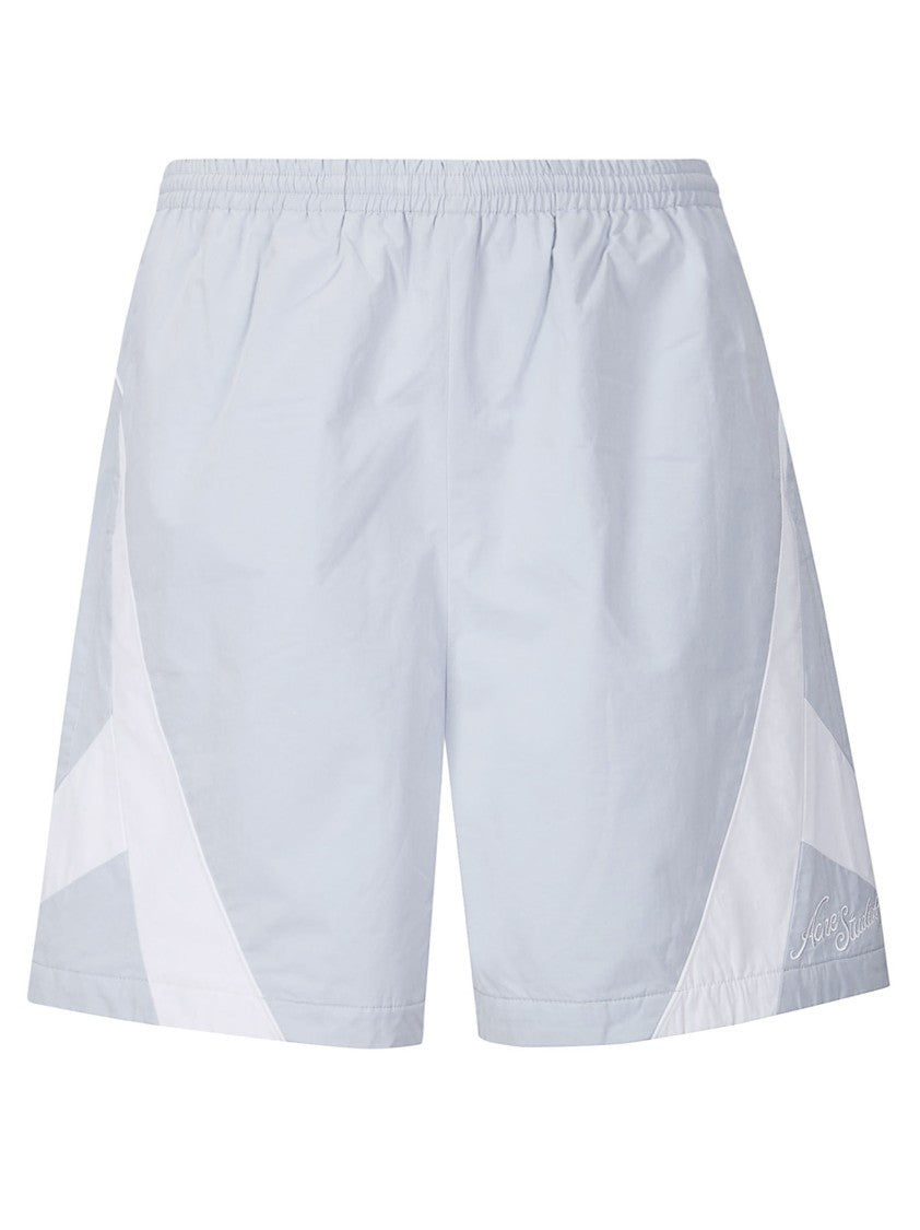 Acne Studios Black Fn-Mn Elastic Waist Shorts