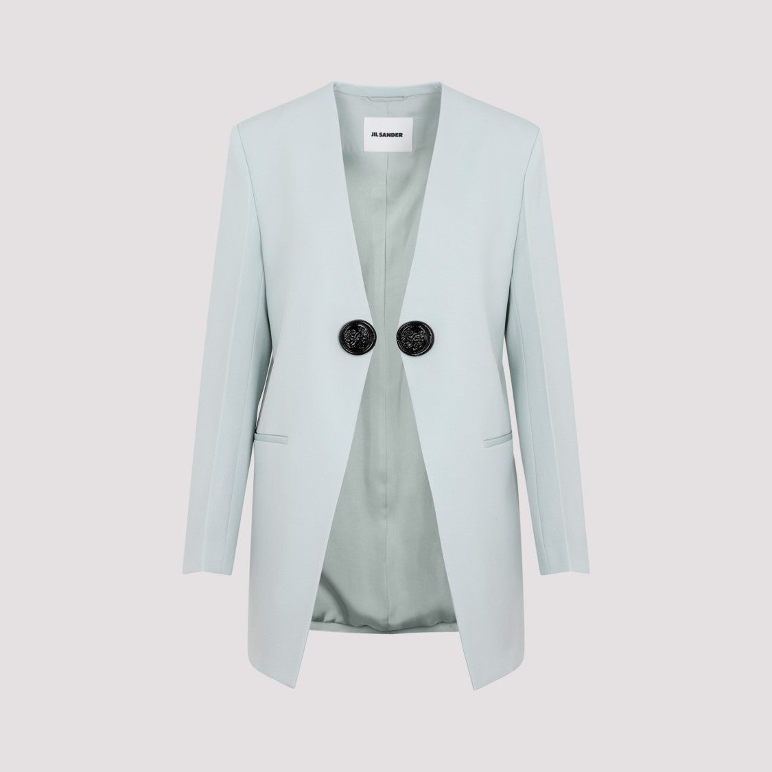 Jil Sander Chinablue Wool Jacket