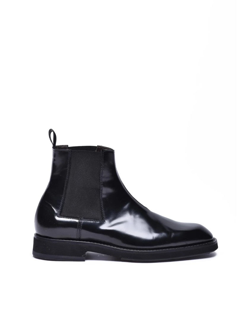 Seboy S Black Brushed Ankle Boot