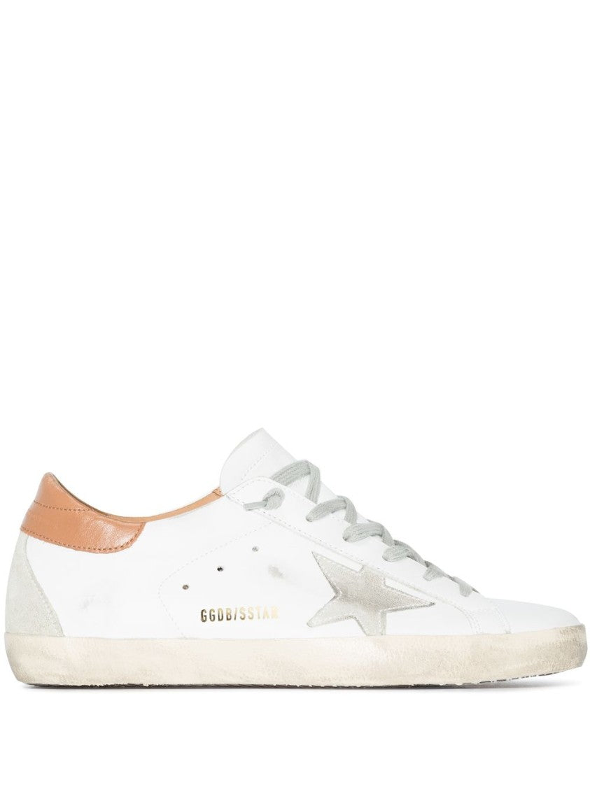 Golden Goose Super-Star Leather Low-Top Sneakers