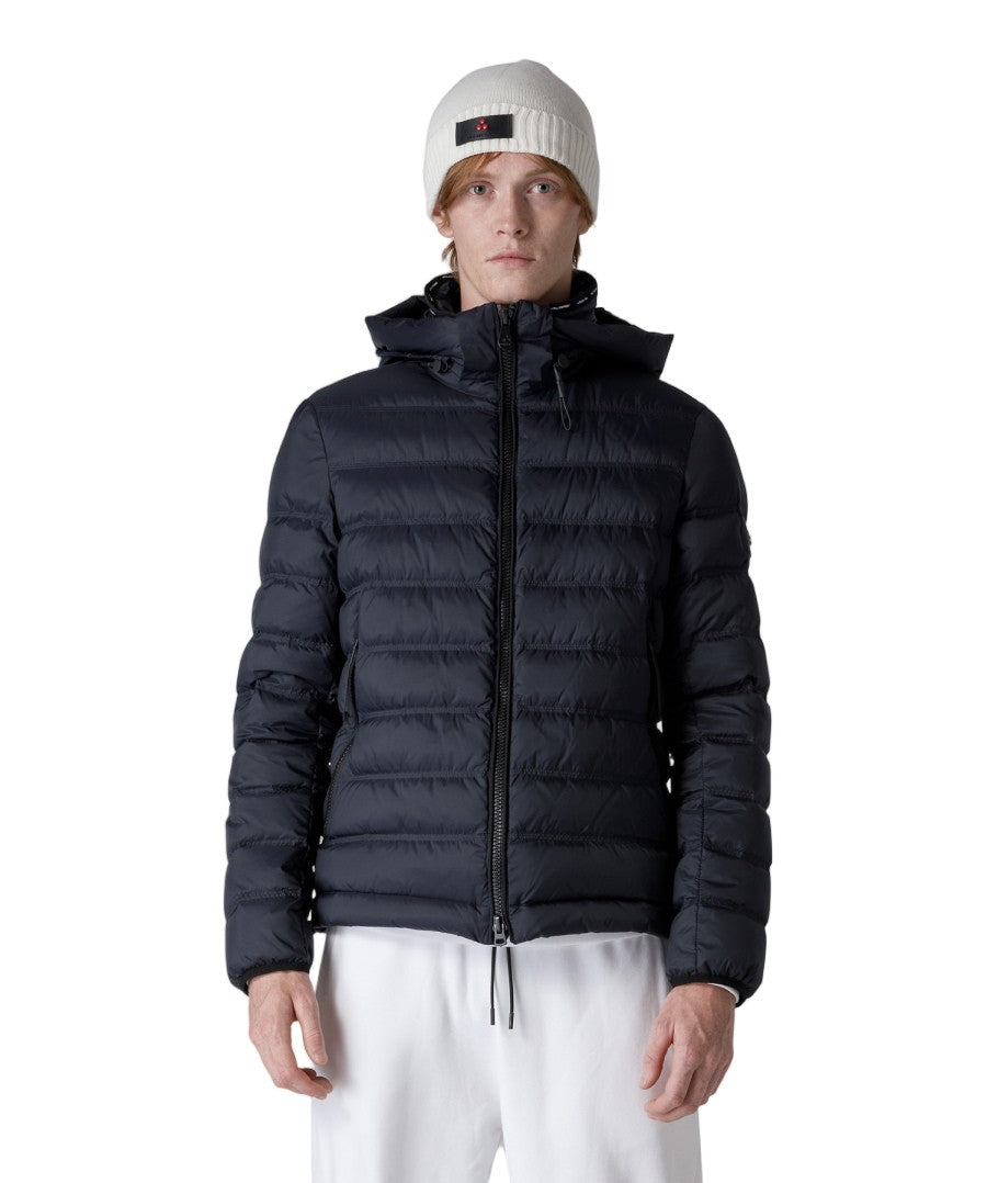Peuterey Beige Water-Resistant Nylon Hooded Jacket