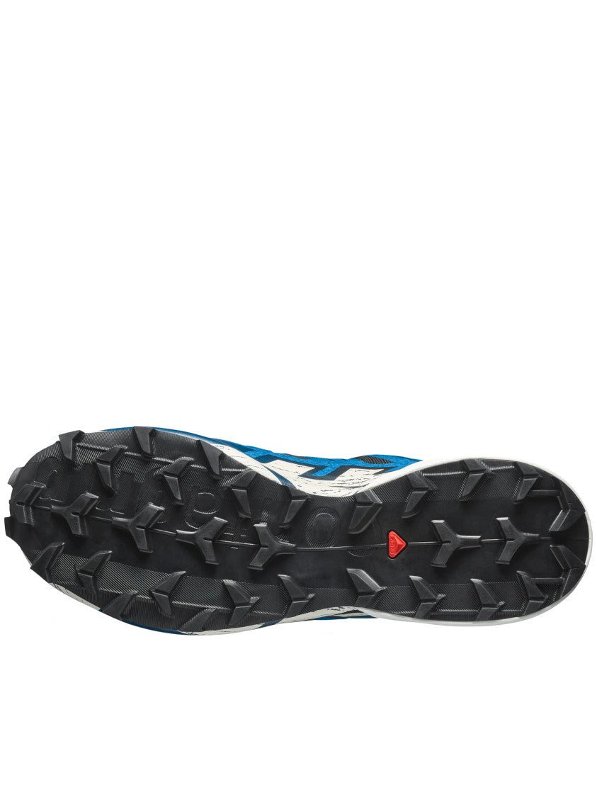 Salomon Trail Running Sneakers With Rugged Design And Vibrant Overlays