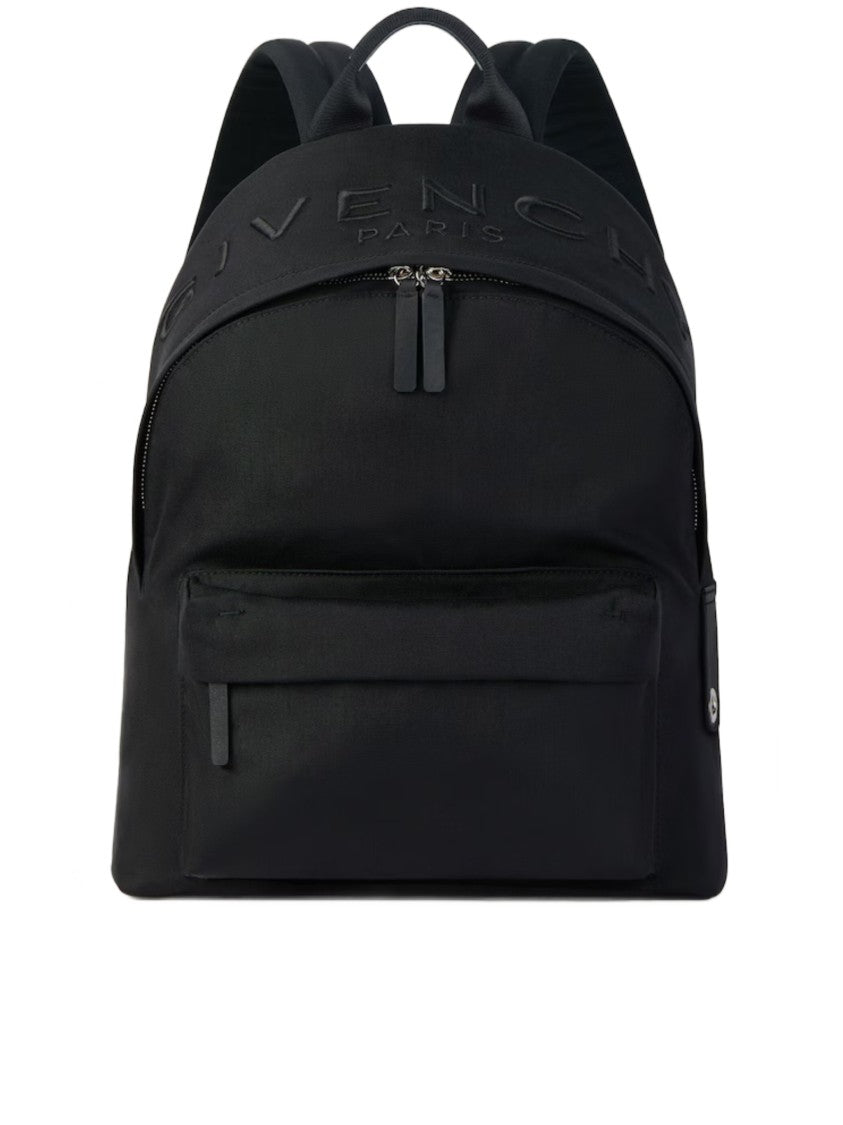 Givenchy Black New Journey Structured Polyamide Backpack