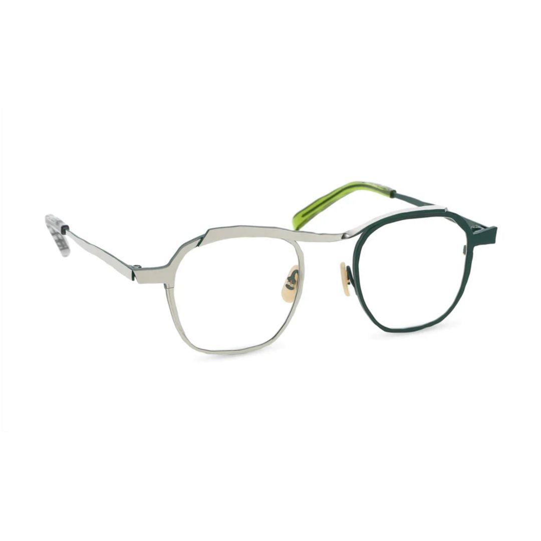 Masahiro Maruyama Mm-0091 Asymmetrical Geometric Eyeglasses