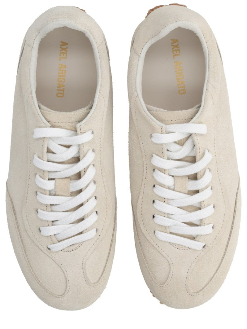 Axel Arigato Neutrals Smooth Leather Panel Sneakers