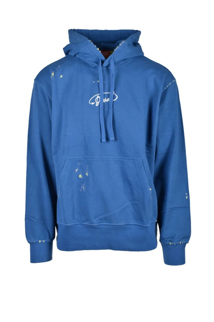 Diesel Cotton Sweatshirt - Light Blue
