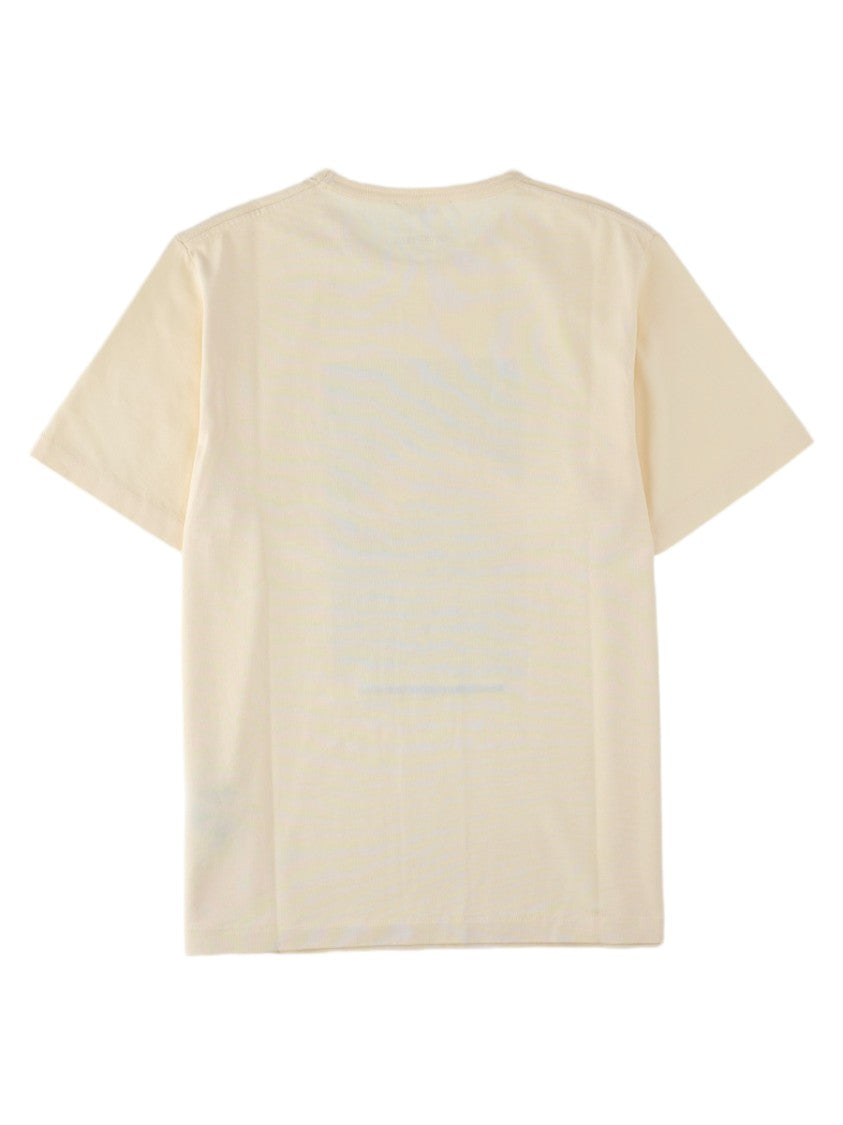 J. W. Anderson Powder Vintage Graphic Cotton T-Shirt